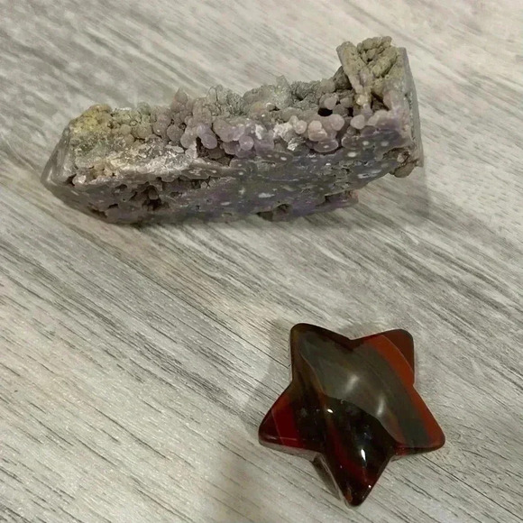 Beginner Mixed Crystal Bundle Lot Tower Sphere Carving Witchy 6 pieces - Picture 6 of 12